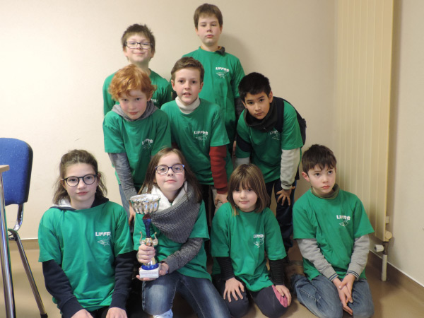 Ecole Jules Ferry Liffré championne 2018